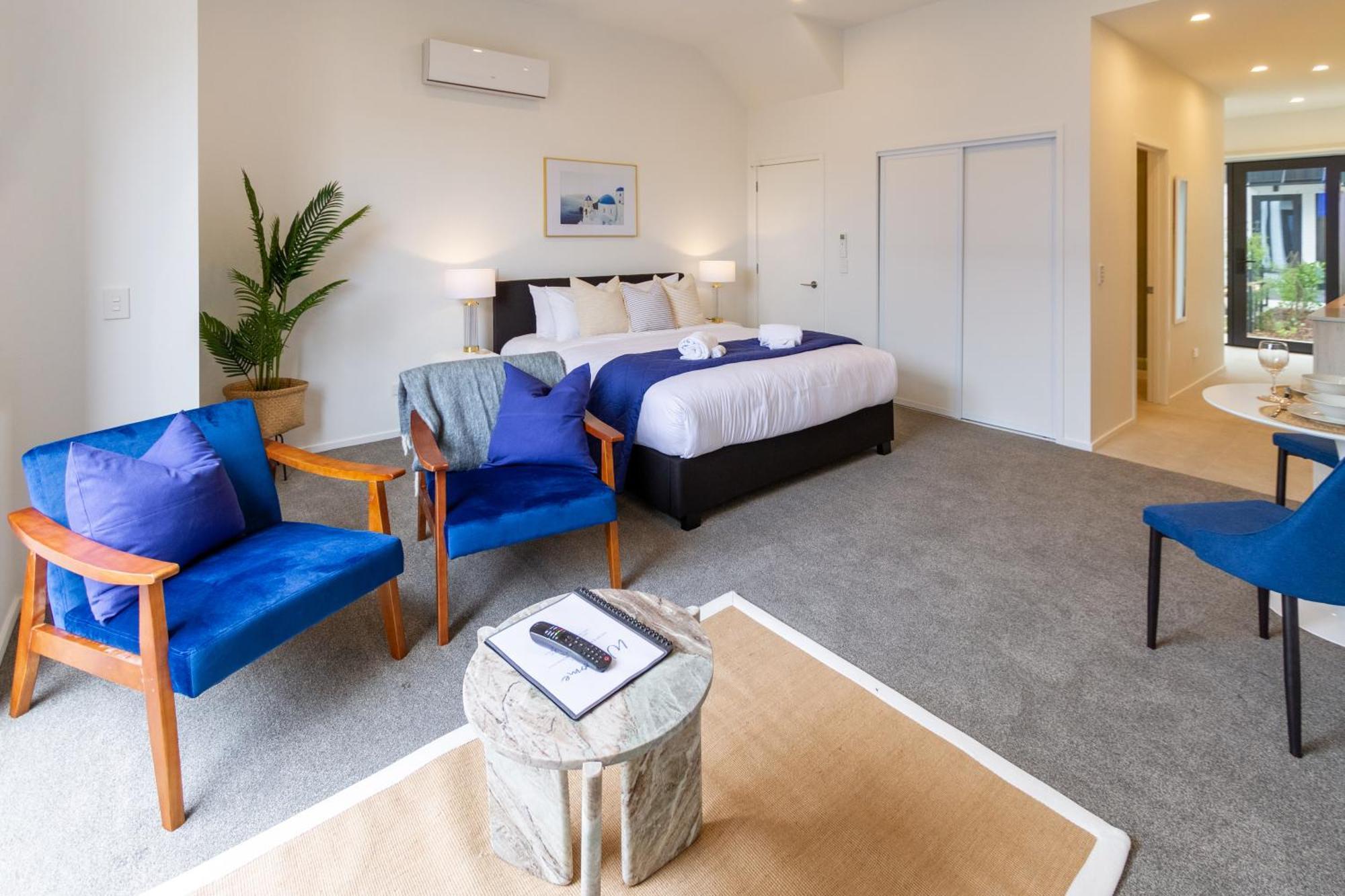 Central Christchurch Santorini Style 1Br Studio Exterior foto